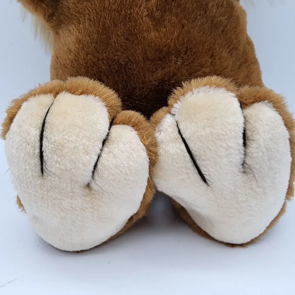 Vtg Union Toy Brown Dog Plush 15